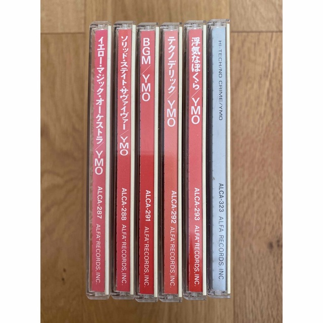 ​​YMO CD 6種類 エンタメ/ホビーのCD(ワールドミュージック)の商品写真
