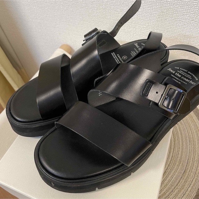 foot the coacher(フットザコーチャー)の【美品】フットザコーチャー サンダル 箱付き メンズの靴/シューズ(サンダル)の商品写真