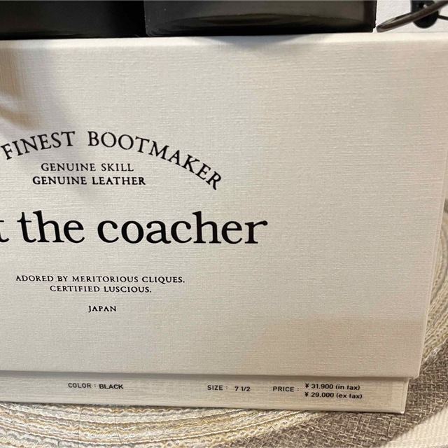 foot the coacher(フットザコーチャー)の【美品】フットザコーチャー サンダル 箱付き メンズの靴/シューズ(サンダル)の商品写真