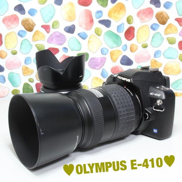 商品説明♥︎◇OLYMPUS E-410 ◇ダブルズームキット ◇綺麗な外観