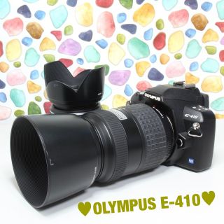 オリンパス(OLYMPUS)の♥︎◇OLYMPUS E-410 ◇ダブルズームキット ◇綺麗な外観(デジタル一眼)