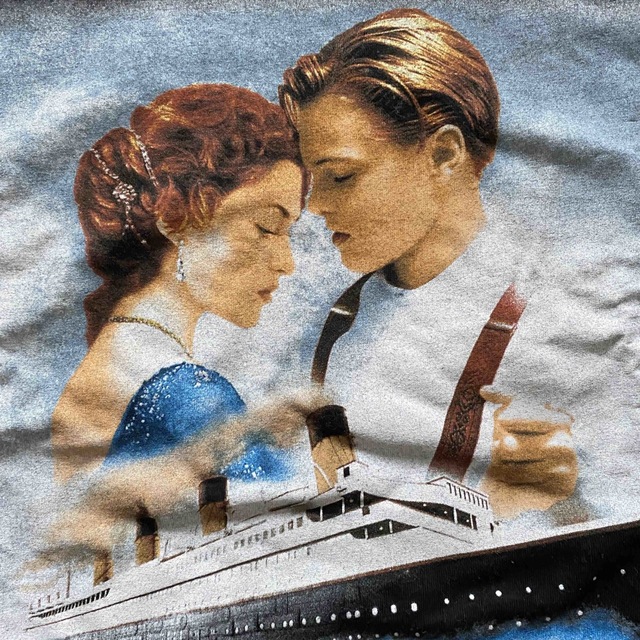 XL Titanic Promo Tee タイタニック 黒 Tシャツ ムービーT