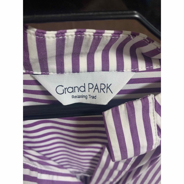 Grand PARK(グランドパーク)のストライプシャツワンピ👗 レディースのワンピース(ロングワンピース/マキシワンピース)の商品写真