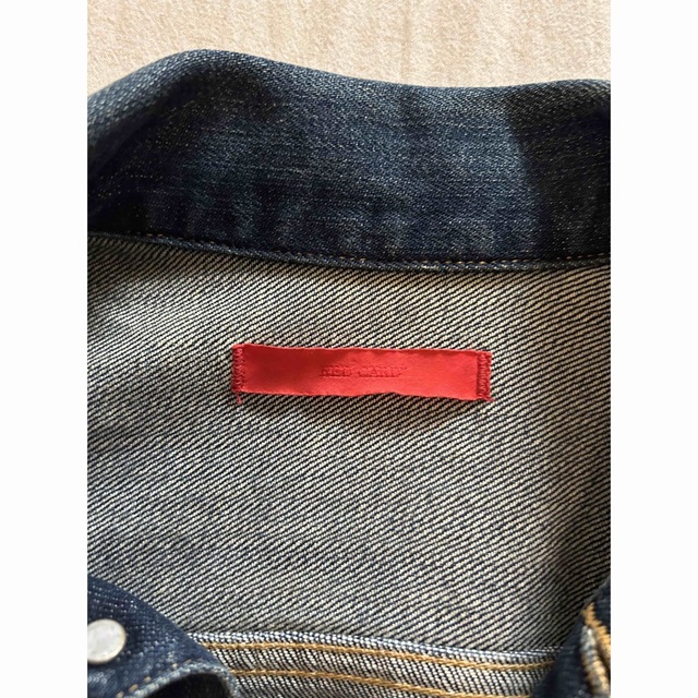 RED CARD(レッドカード)の【RED CARD】ショート　デニムジャケット レディースのジャケット/アウター(Gジャン/デニムジャケット)の商品写真
