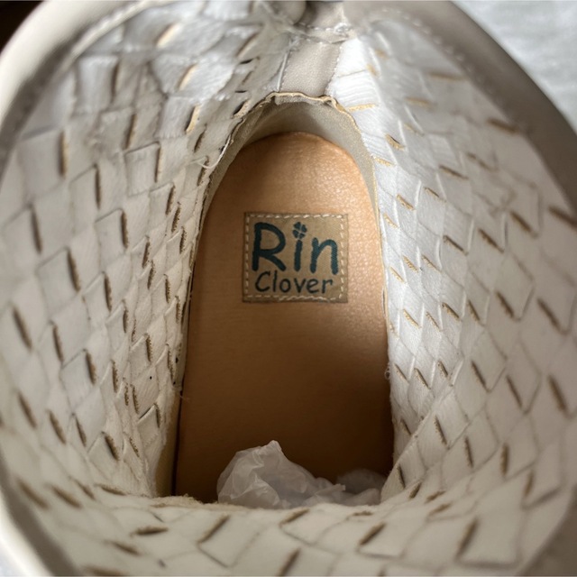 Rin Clover(リンクローバー)の【新品未使用】リンクローバー Rin Clover メッシュフラットブーツ レディースの靴/シューズ(ブーツ)の商品写真