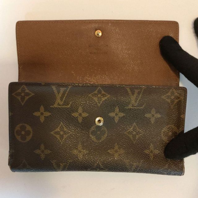 良品 ルイヴィトン 長財布 モノグラム ポルトフォイユ