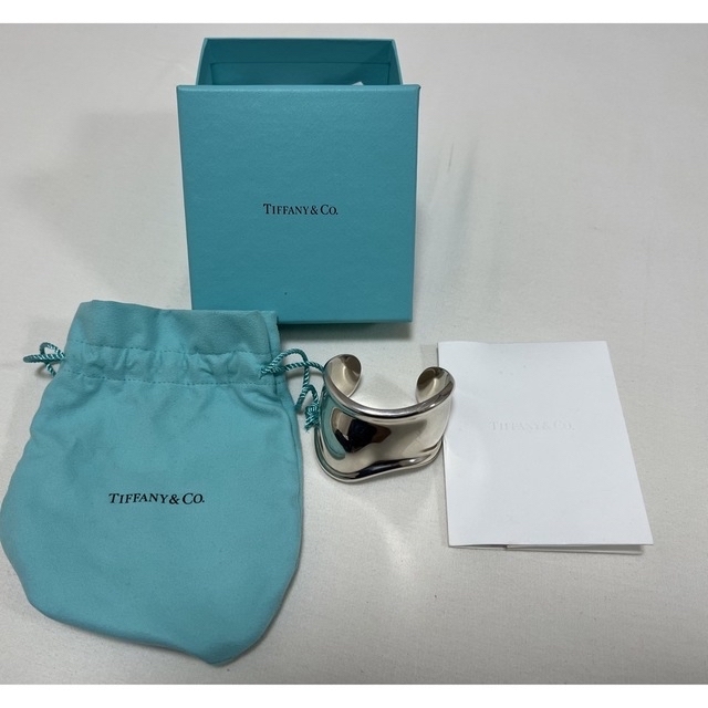 公式の  Tiffany ボーンカフ　右腕用　スモール　シルバー &Co Tiffany - Co. & ブレスレット+バングル