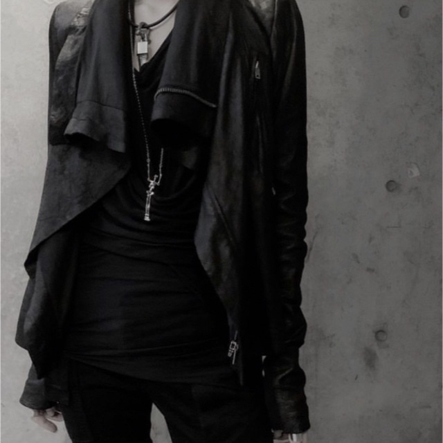Rick owens jacket レザー ジャケット ライダース | フリマアプリ ラクマ