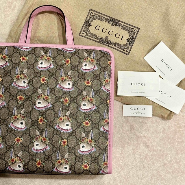 ☆新品未使用☆正規品☆GUCCI×ヒグチユウコ トートバッグ-