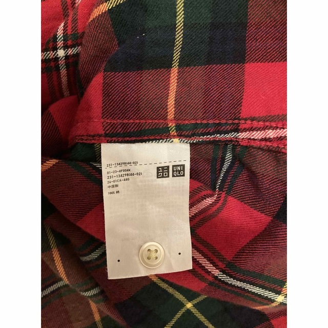 UNIQLO(ユニクロ)のUNIQLO チェック　 レディースのトップス(シャツ/ブラウス(長袖/七分))の商品写真