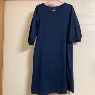 ユニクロ(UNIQLO)のUNIQLO カットソーワンピース(ワンピース)