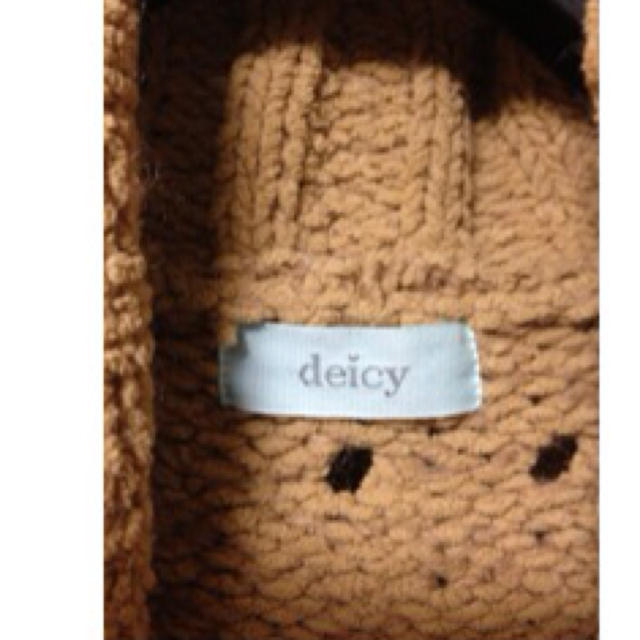 deicy(デイシー)のdeicy☆ニットカウチン レディースのトップス(カーディガン)の商品写真