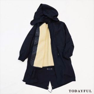 TODAYFUL(トゥデイフル) ボア モッズコート 36