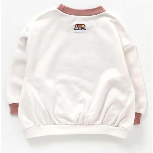 apres les cours(アプレレクール)のapres les coursチロルチョコトレーナー　110＋100 キッズ/ベビー/マタニティのキッズ服女の子用(90cm~)(Tシャツ/カットソー)の商品写真