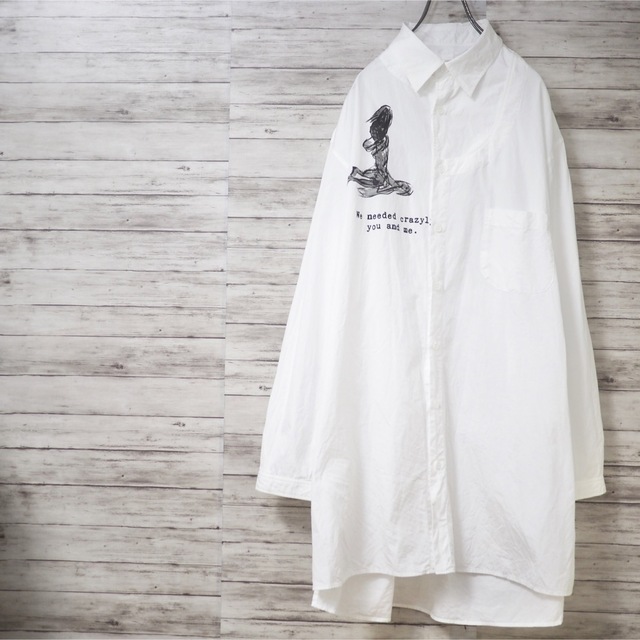 Yohji Yamamoto ワイズフォーメン オーバーサイズ シャツ 日本製