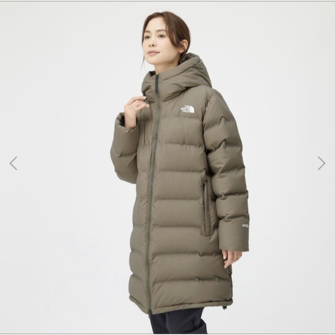 THE NORTH FACE(ザノースフェイス)のTHE NORTH FACE  マタニティダウンコート　ウォルナット レディースのジャケット/アウター(ダウンジャケット)の商品写真