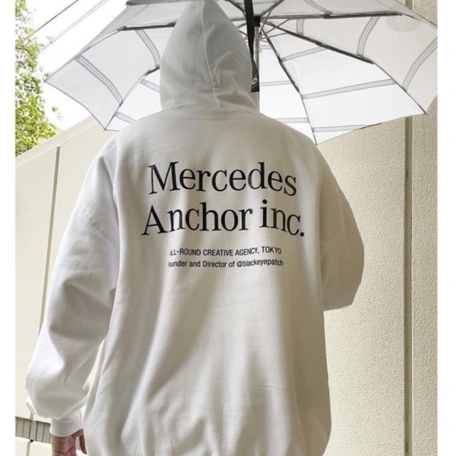 Mercedes Anchor inc. Hoodie アッシュ