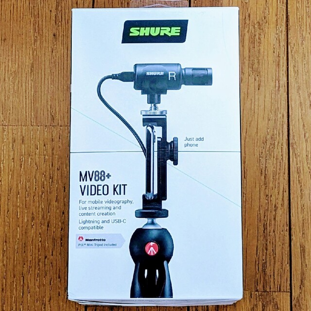 美品 Shure MV88+ VIDEO KIT コンデンサーマイク