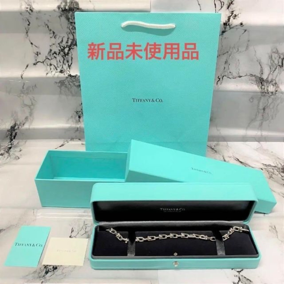 新品★TIFFANY ミディアム リンクブレスレット ラージサイズ スターリング