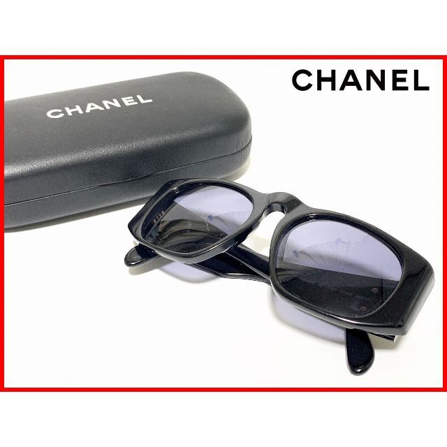 CHANEL シャネル サングラス ケース付 レディース メンズ D5.3