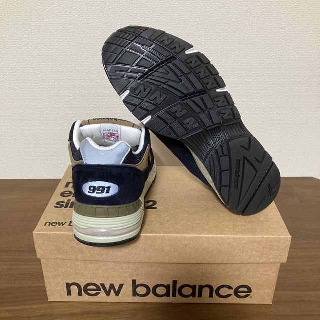 New Balance(ニューバランス)の【新品】NEW BALANCE M991 DNB メンズの靴/シューズ(スニーカー)の商品写真