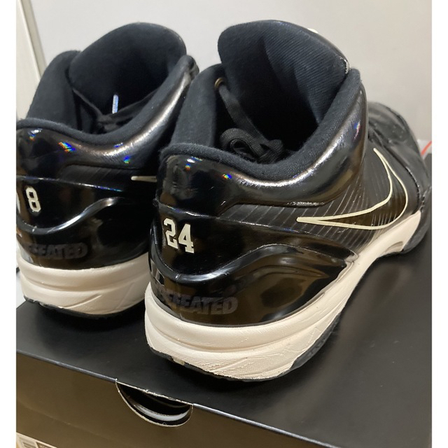 NIKE - アンディフィーテッド×ナイキ コービー4 プロトロ ブラック