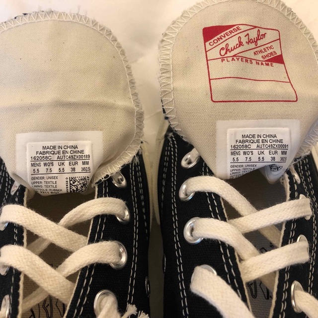 CONVERSE(コンバース)のConverse CT70 コンバース チャックテイラー ブラック 24.5cm レディースの靴/シューズ(スニーカー)の商品写真