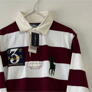 ラルフローレン(Ralph Lauren)の新品 90s POLO Ralph Lauren ラガーシャツ  太ボーダー(ポロシャツ)