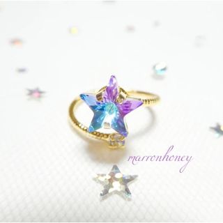 Star Swarovski Ring⭐︎v(リング)