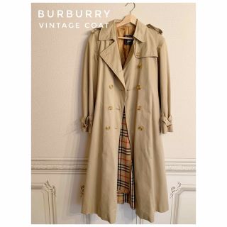 バーバリー(BURBERRY)のBurberry vintage トレンチコート(トレンチコート)