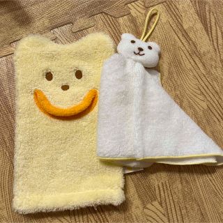 ミキハウス(mikihouse)の新品未使用品★ミキハウス　ボディタオル＆タオルセット(その他)