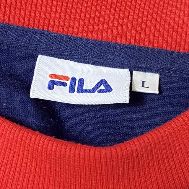 FILA(フィラ)のFILA トレーナー しみあり メンズのトップス(スウェット)の商品写真