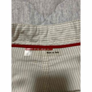 PRADA SPORTS stripe work detail pants