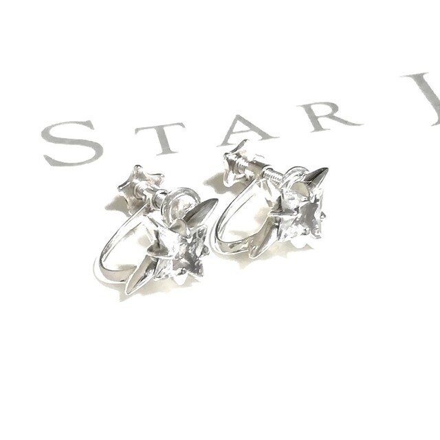 STAR JEWELRY - (美品) スタージュエリー◇スターシルバーイヤリングの
