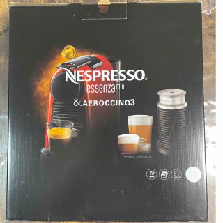 ネスプレッソ(NESPRESSO)のNESPRESSO essenza mini & AEROCCINO3(エスプレッソマシン)