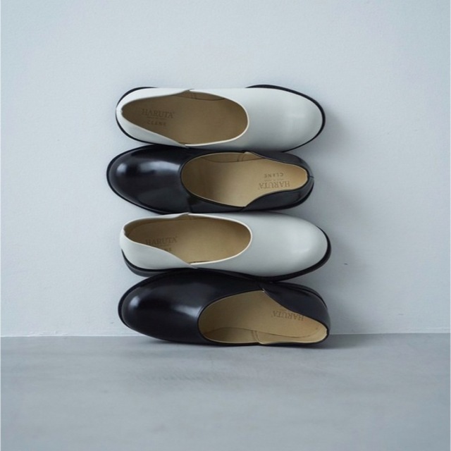 HARUTA × CLANE FLAT SHOES ブラック 38 新品未使用
