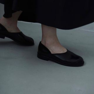 HARUTA × CLANE FLAT SHOES ブラック 38 新品未使用