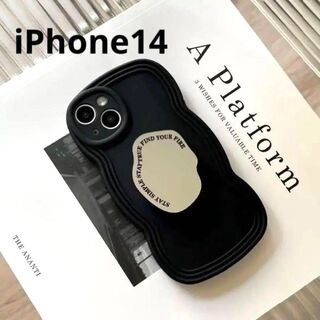 iPhone14★iPhoneケース グリップ付き スマホケース(iPhoneケース)