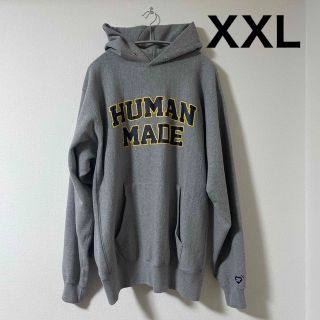 ヒューマンメイド(HUMAN MADE)のヒューマンメイド　パーカー　ヘビーウェイト　グレー　XXL(パーカー)