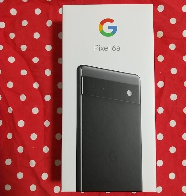 新品 Google Pixel 6a Charcoal????グーグルピクセル6a黒2023年2月末◼️本体