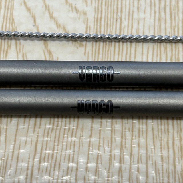 新品 Vargo straw バーゴ ストロー チタン製 2本セット www.ptabb.com