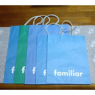 ファミリア(familiar)のファミリア ショッパー(紙袋)(ノベルティグッズ)