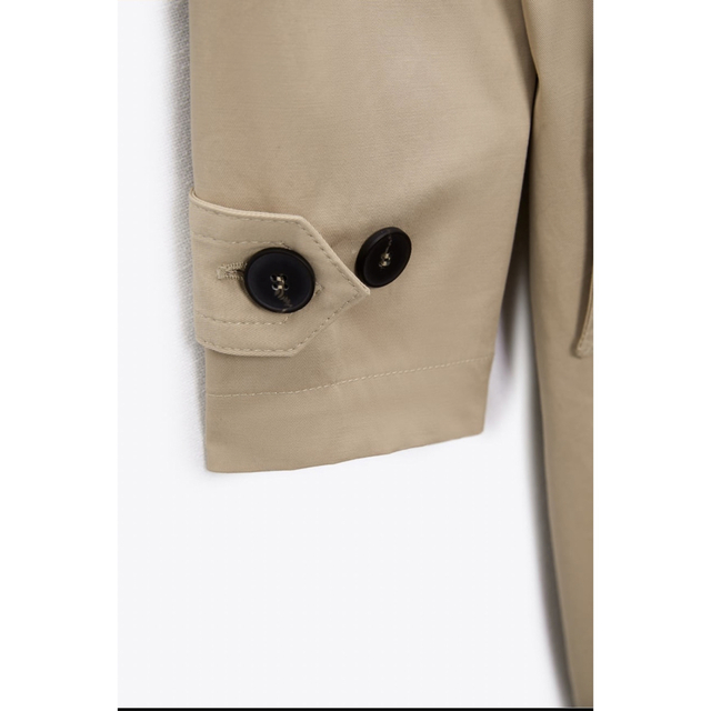 ZARA(ザラ)のZARA   ベルトトレンチコート　 レディースのジャケット/アウター(トレンチコート)の商品写真