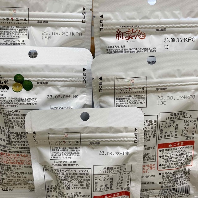 ニッポンエールグミ15種 食品/飲料/酒の食品(菓子/デザート)の商品写真
