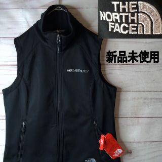 ザノースフェイス(THE NORTH FACE)の【新品未使用】ノースフェイス ソフトシェルベスト WIND WALL 刺繍ロゴ(ベスト/ジレ)