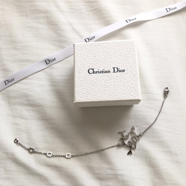 Dior(ディオール)の美品　DIOR ディオール　ブレスレット　ハートブレスレット メンズのアクセサリー(ブレスレット)の商品写真