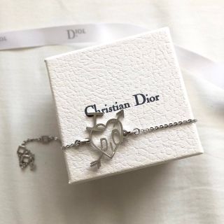 ディオール(Dior)の美品　DIOR ディオール　ブレスレット　ハートブレスレット(ブレスレット)