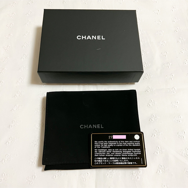 【専用】CHANEL   シャネル マトラッセ3つ折り財布 ラムスキン 8