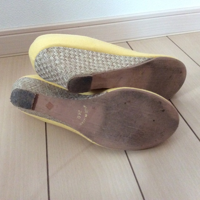 ウェッジソールパンプス レディースの靴/シューズ(ハイヒール/パンプス)の商品写真