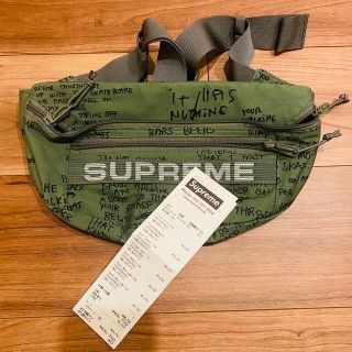 Supreme Field Waist Bag Olive Gonz